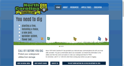 Desktop Screenshot of nc811.org